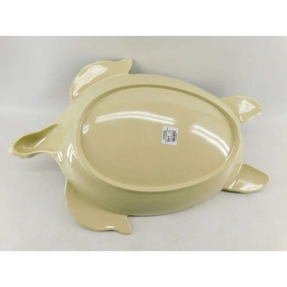 Pier 1 Speedy the‎ Sea Turtle Melamine Large Serving Bowl Pier One 22 in. Long